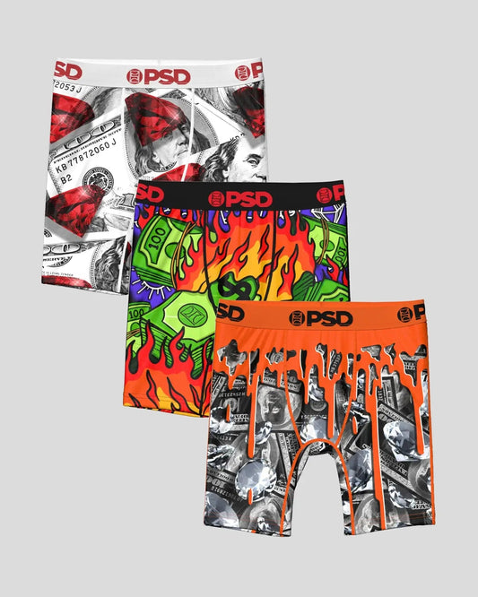 3 Pack - Money Mind - Youth Underwear