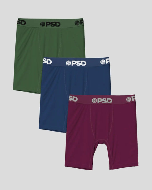 Solids 3 Pack - Dark - Youth Underwear - Cotton