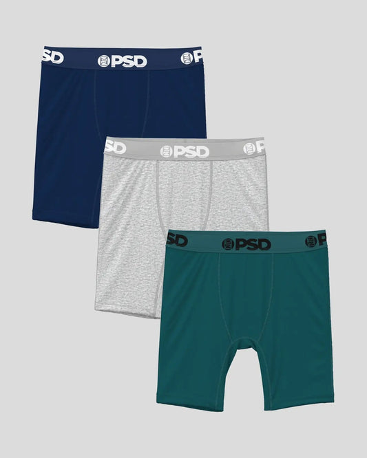 Solids 3 Pack - Faded - Youth Underwear - Cotton