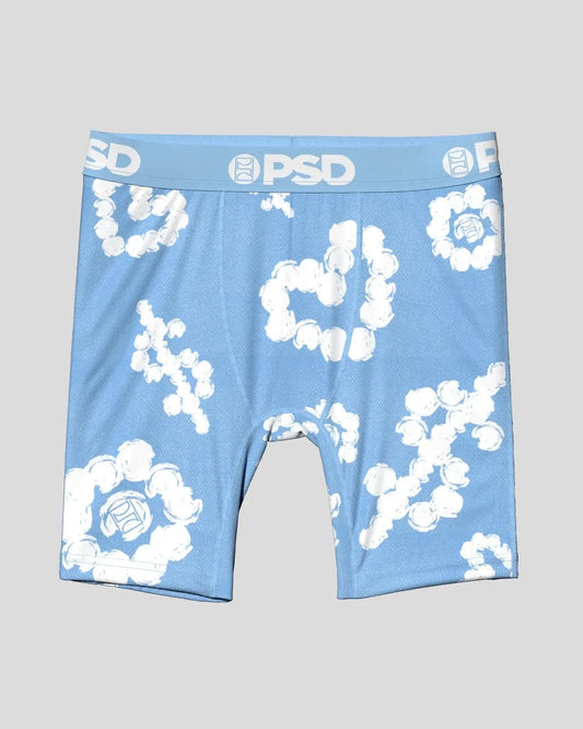 Cloud Drops Blue - Youth Underwear