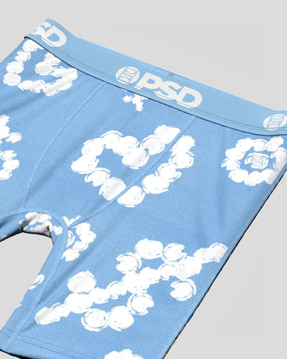 Cloud Drops Blue - Youth Underwear