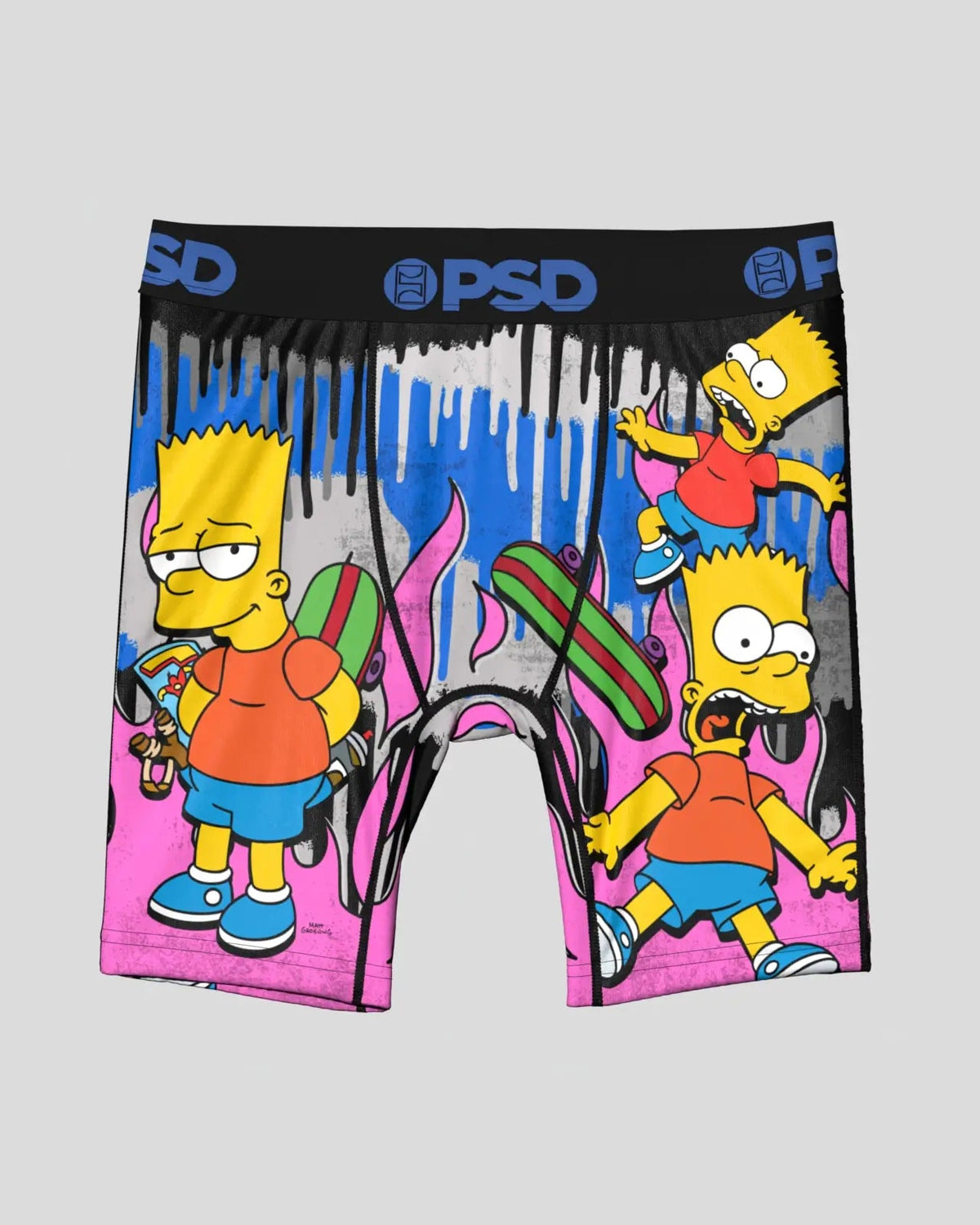 The Simpsons - Bart Sk8 Drip - Youth Underwear
