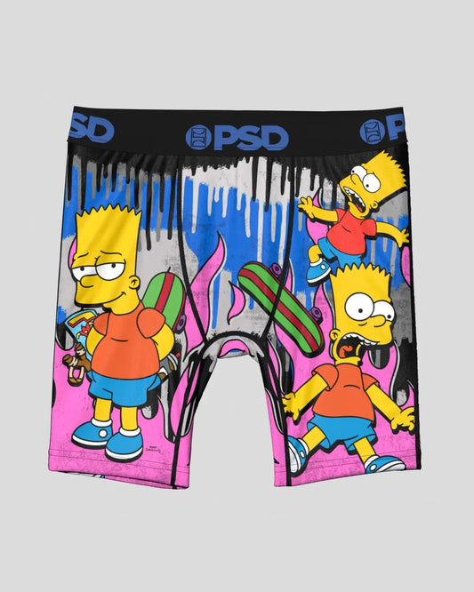 The Simpsons - Bart Sk8 Drip - Youth Underwear