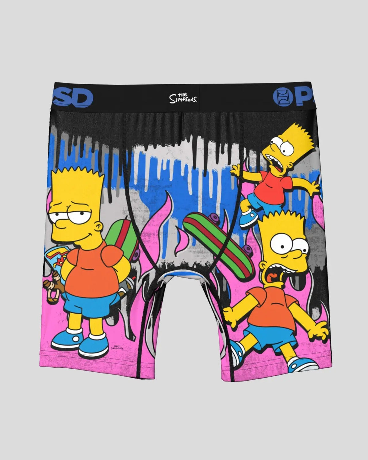 The Simpsons - Bart Sk8 Drip - Youth Underwear
