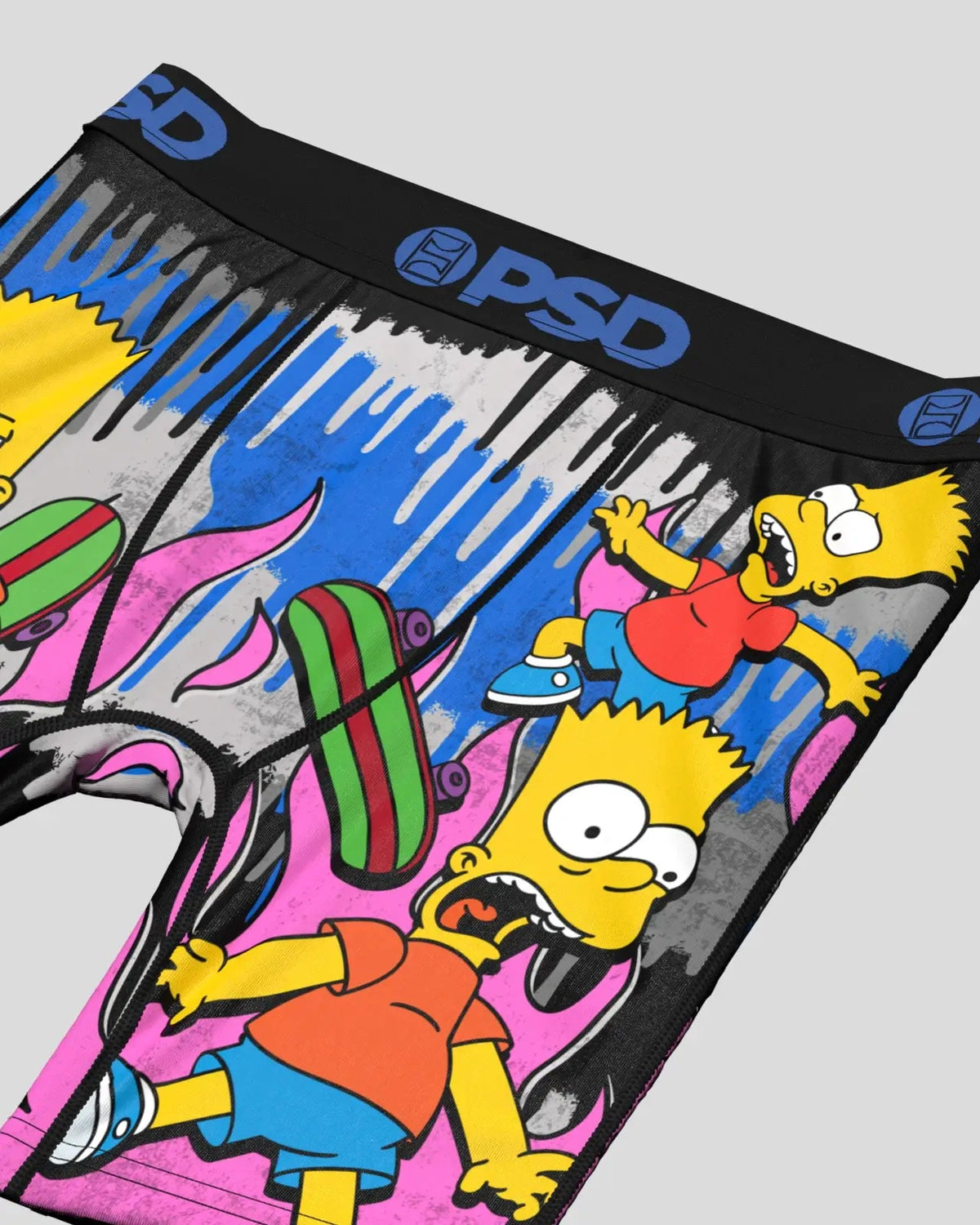 The Simpsons - Bart Sk8 Drip - Youth Underwear