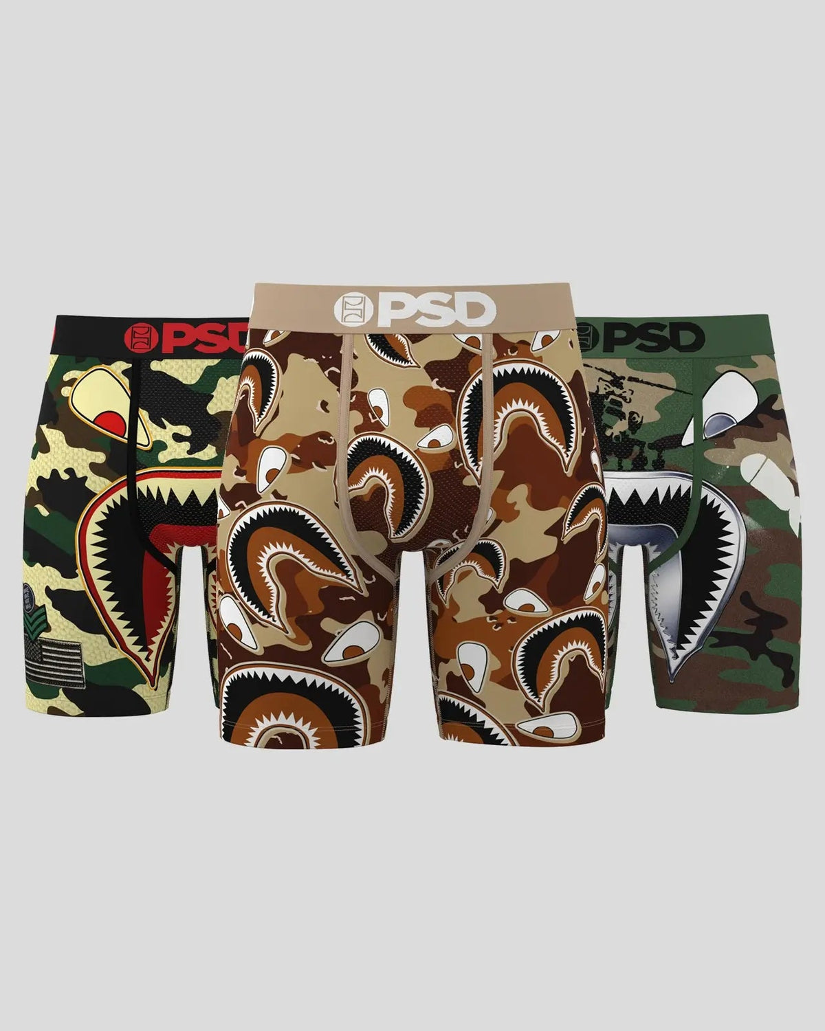 3 Pack - Warface Military - Standard Length
