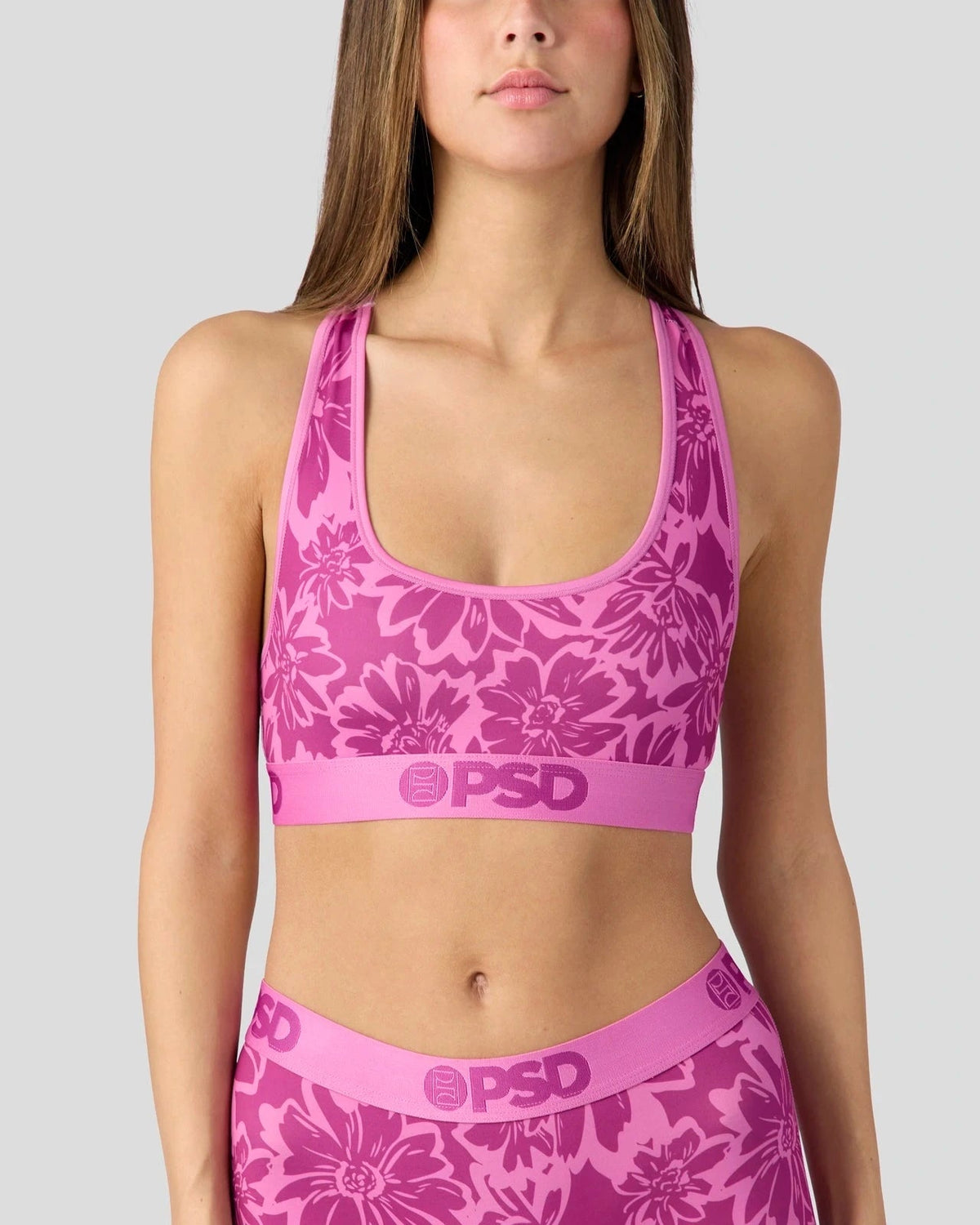 3 Pack - Floral Bliss - Sports Bra