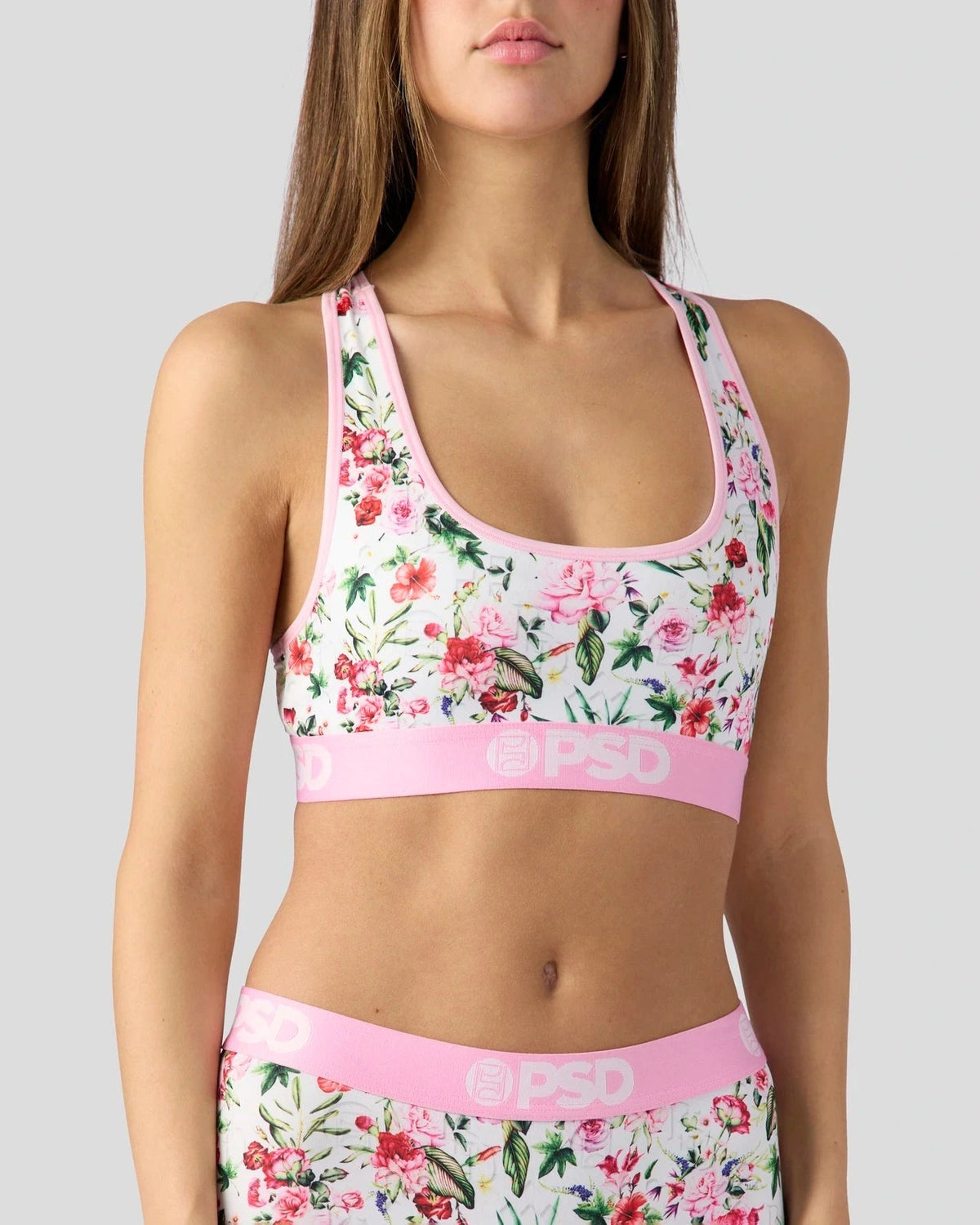 3 Pack - Floral Bliss - Sports Bra