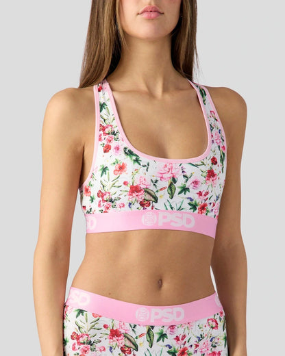 3 Pack - Floral Bliss - Sports Bra