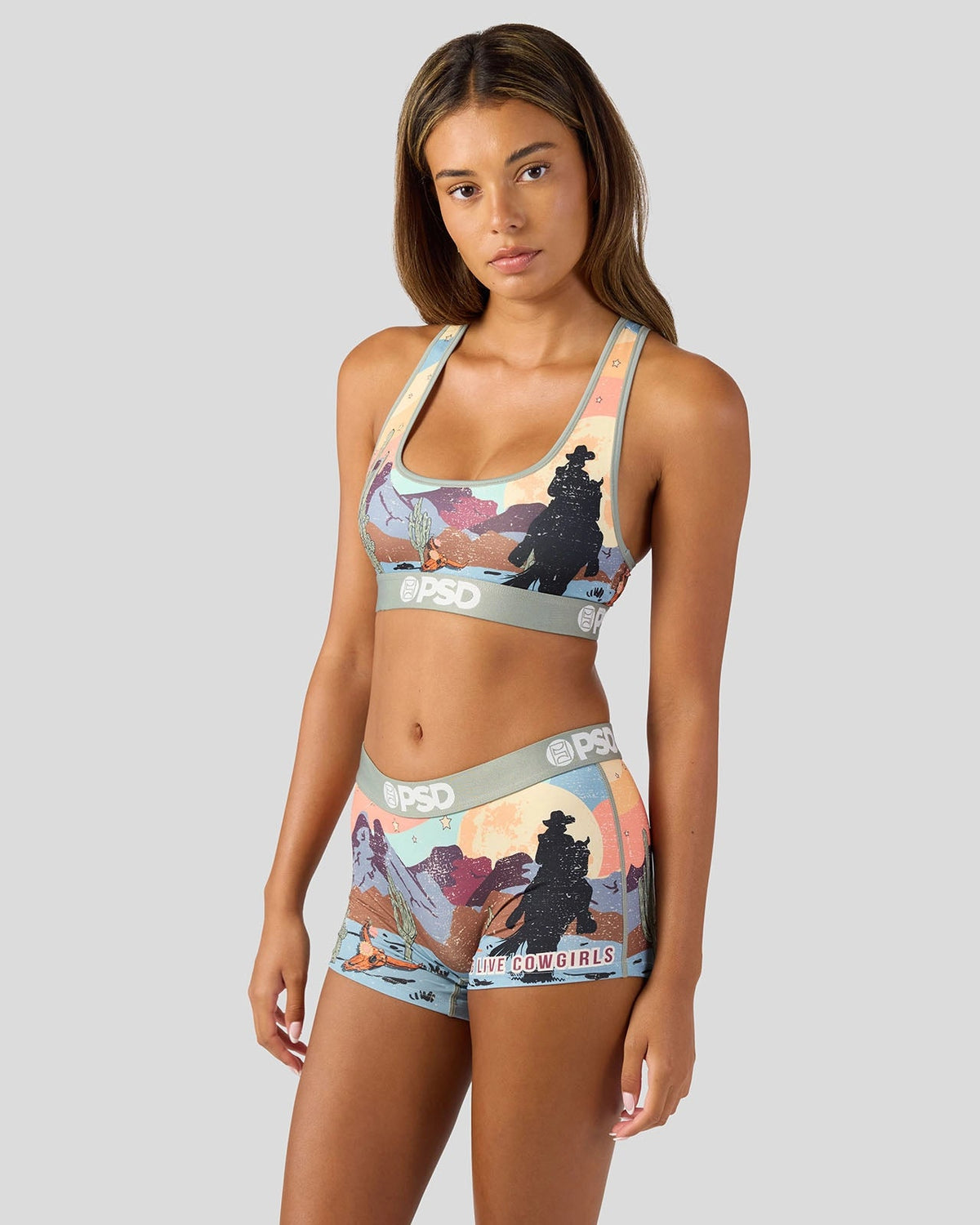 Desert Sunset - Boy Short