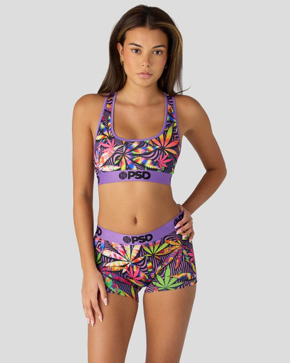 Purp High - Sports Bra