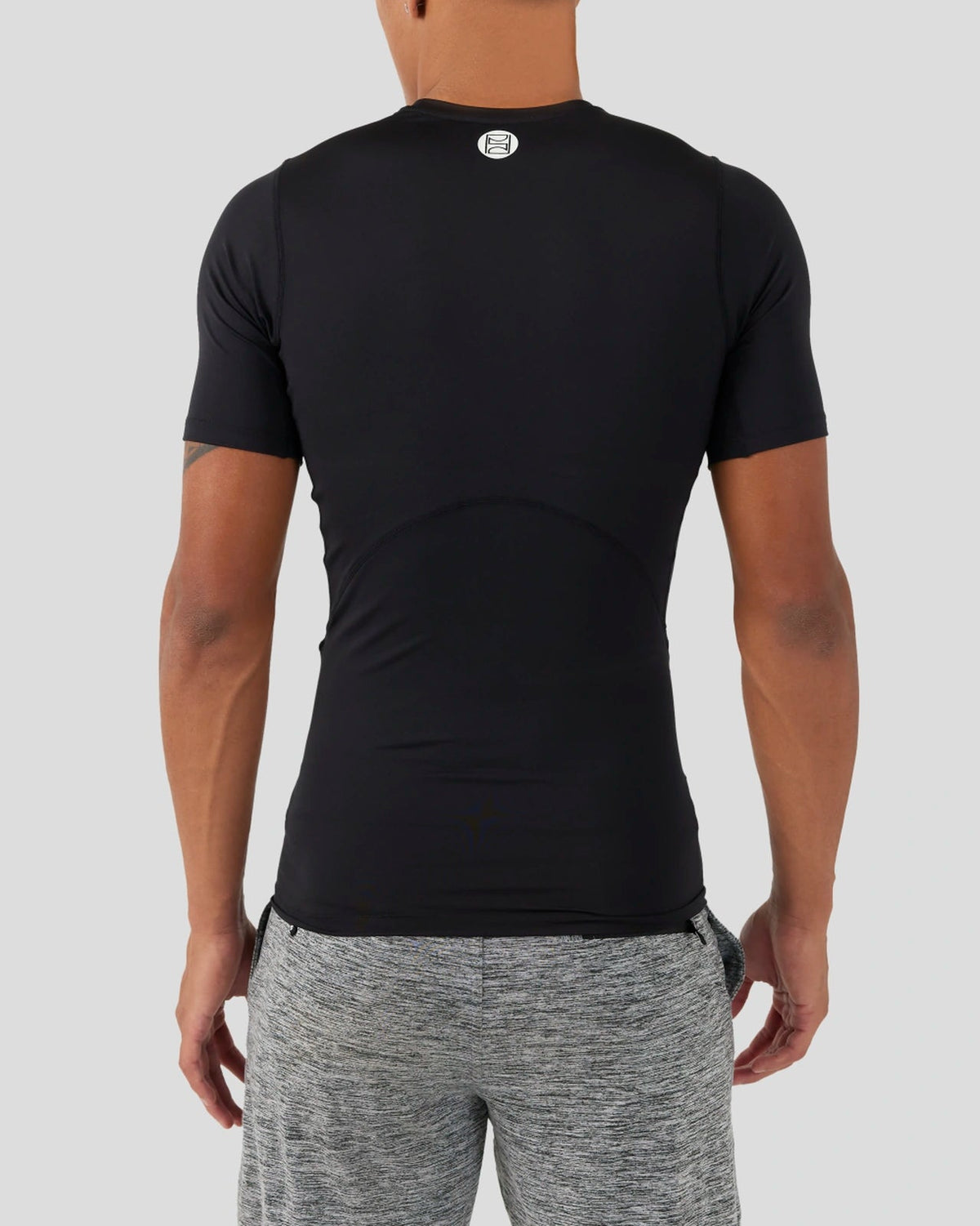 Compression Tee Short Sleeve - Black - Compression Tee