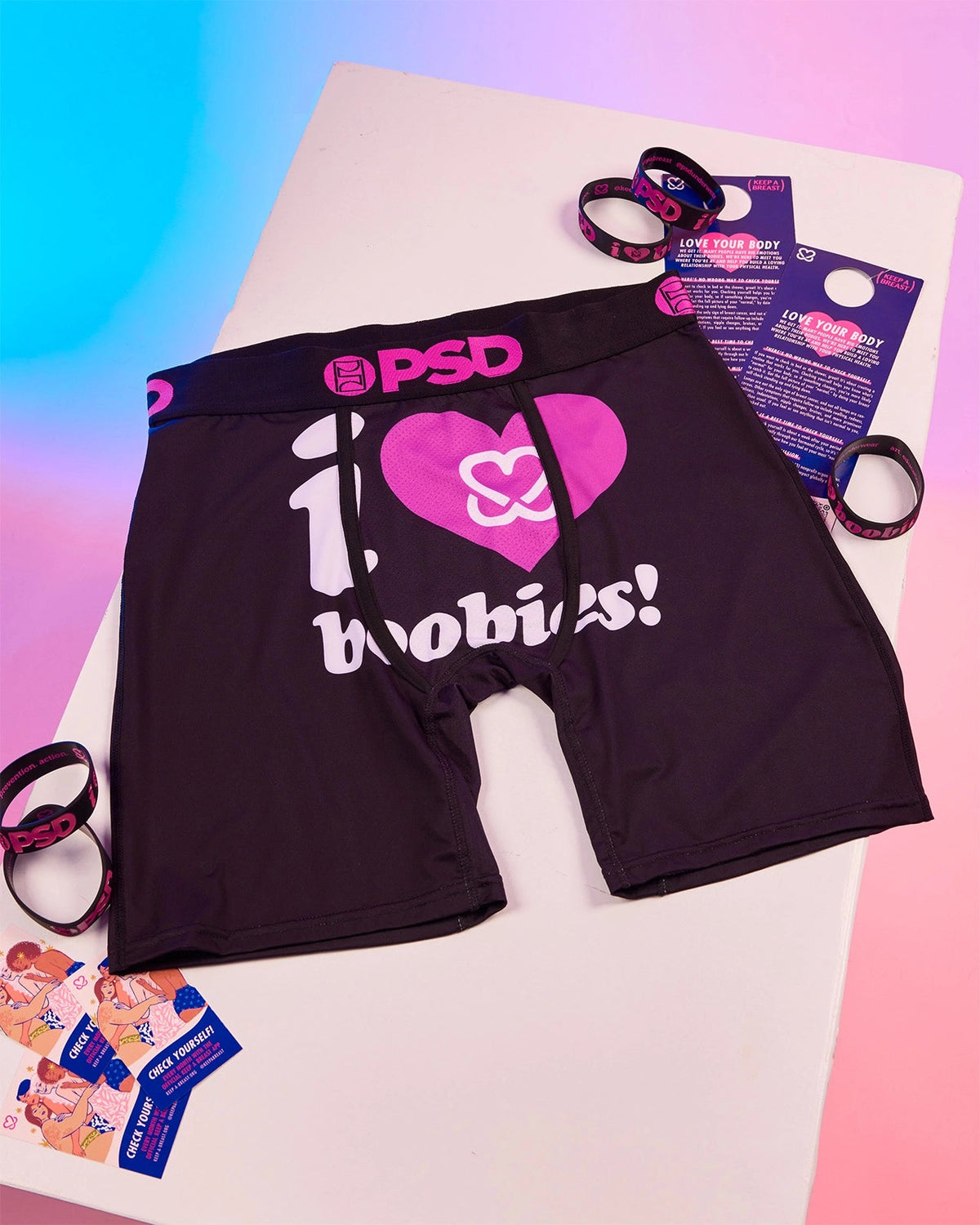 Keep a Breast - I Heart Boobies - Standard Length