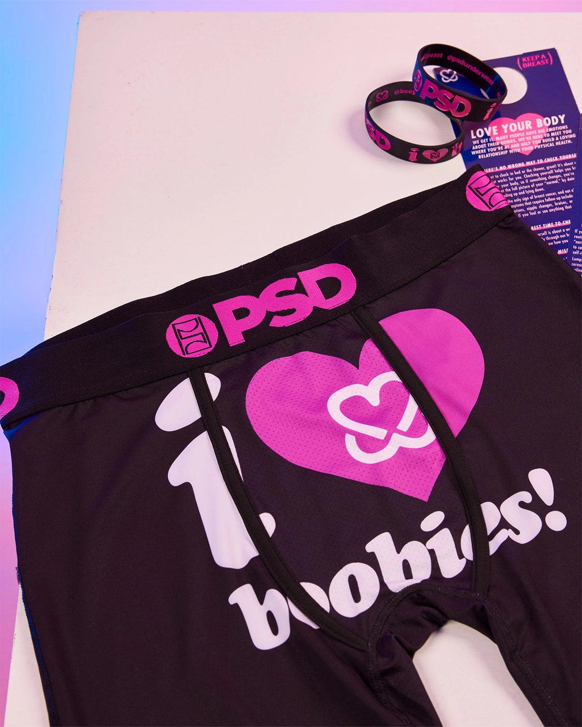 Keep a Breast - I Heart Boobies - Standard Length