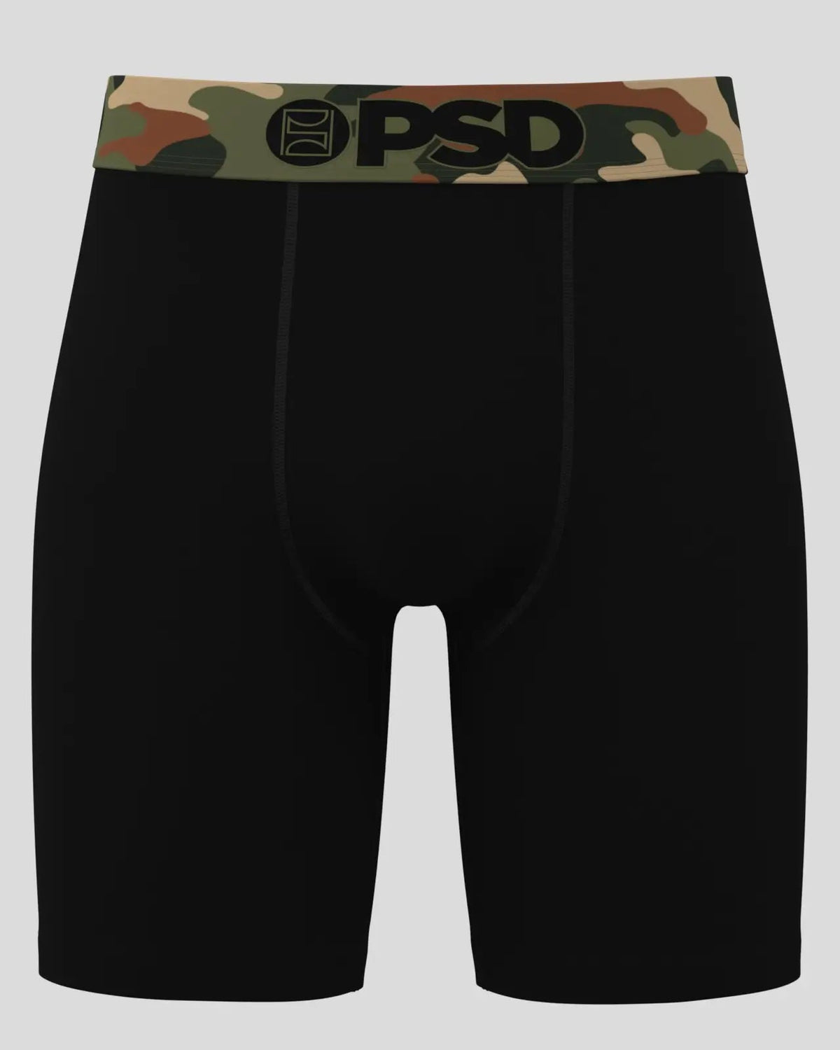 Solids - Army Black - Standard Length - Cotton