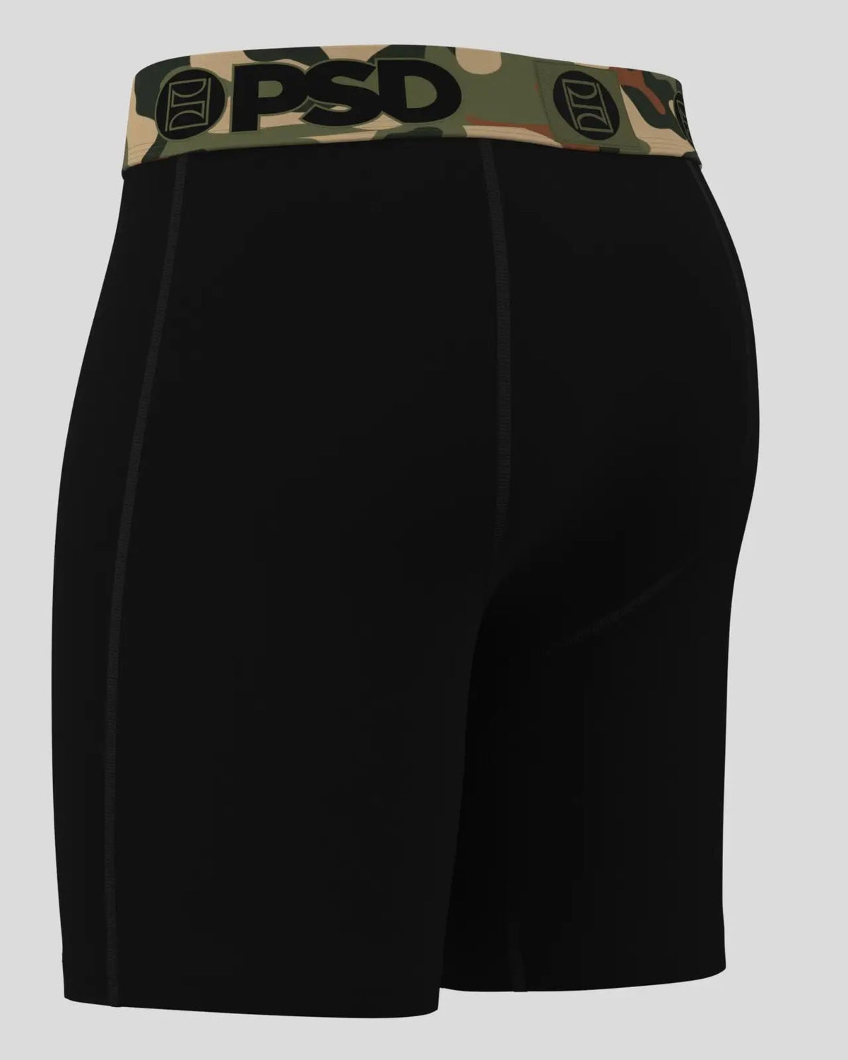 Solids - Army Black - Standard Length - Cotton