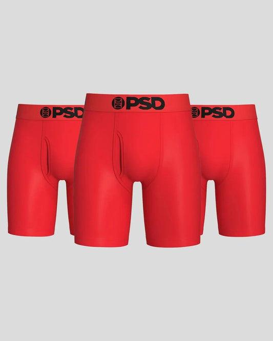 Modal 3 Pack - Red - Standard Length - Modal