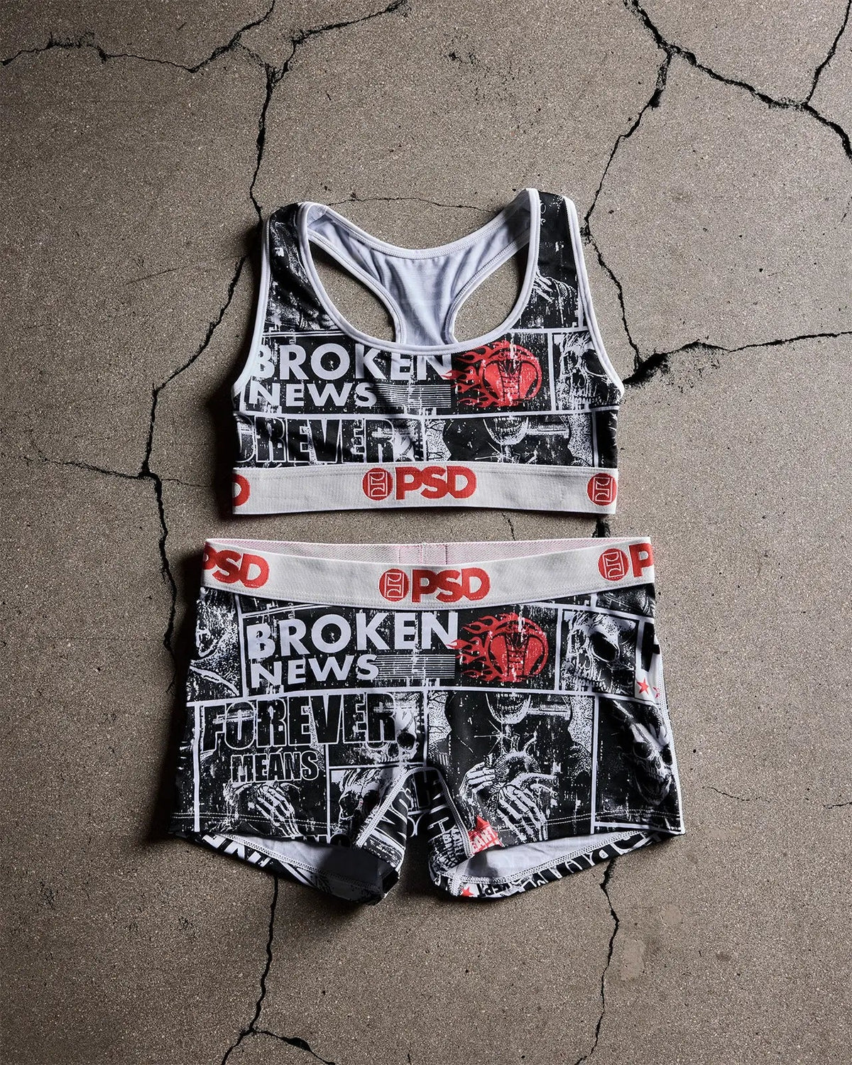 Broken Promises - Broken News - Boy Short