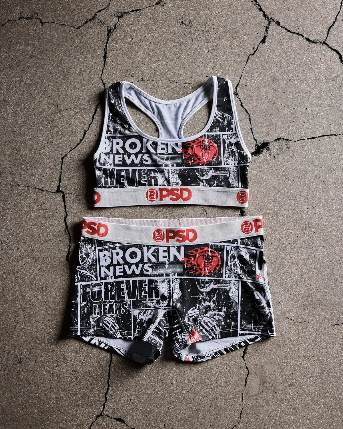 Broken Promises - Broken News - Sports Bra
