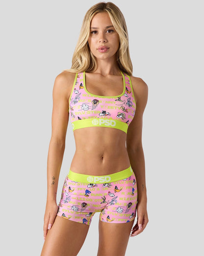 Looney Tunes - Stacked - Boy Short