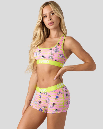 Looney Tunes - Stacked - Boy Short