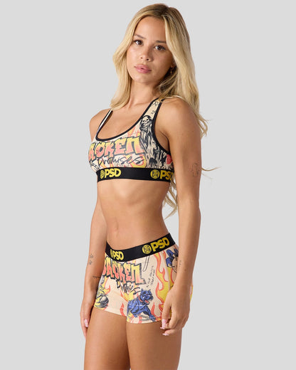 Broken Promises - Lust Scorpion - Sports Bra