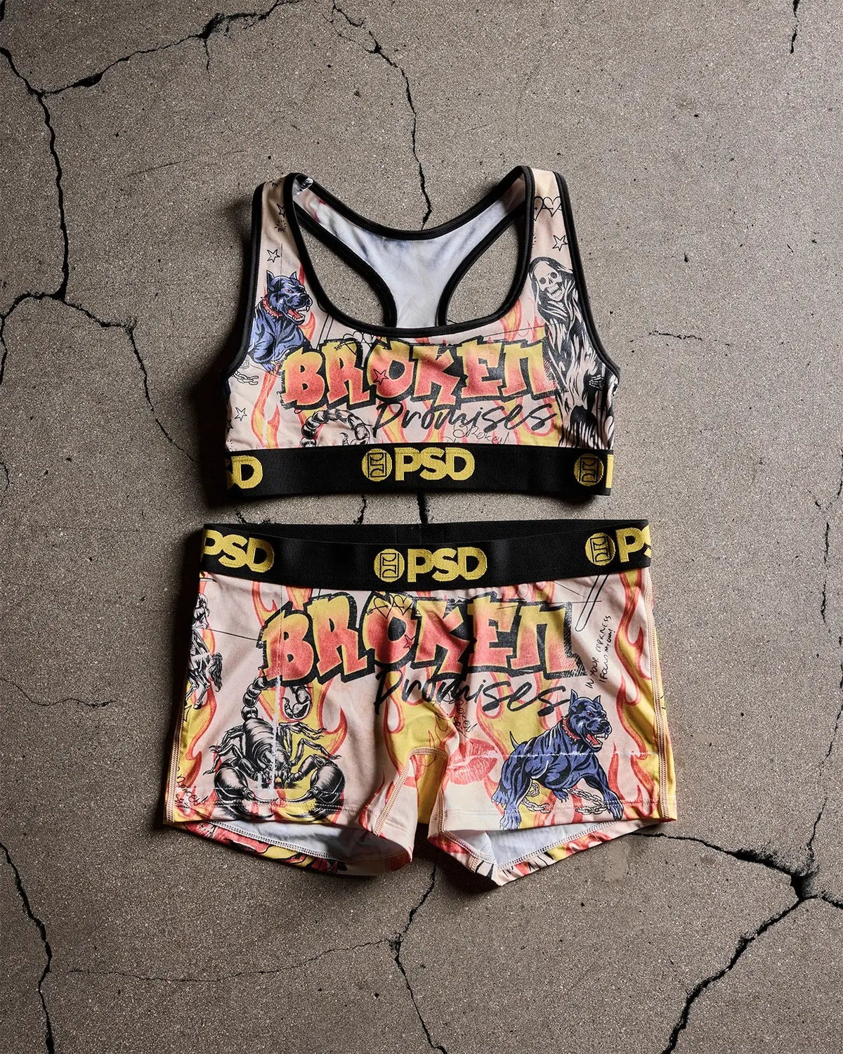 Broken Promises - Lust Scorpion - Sports Bra
