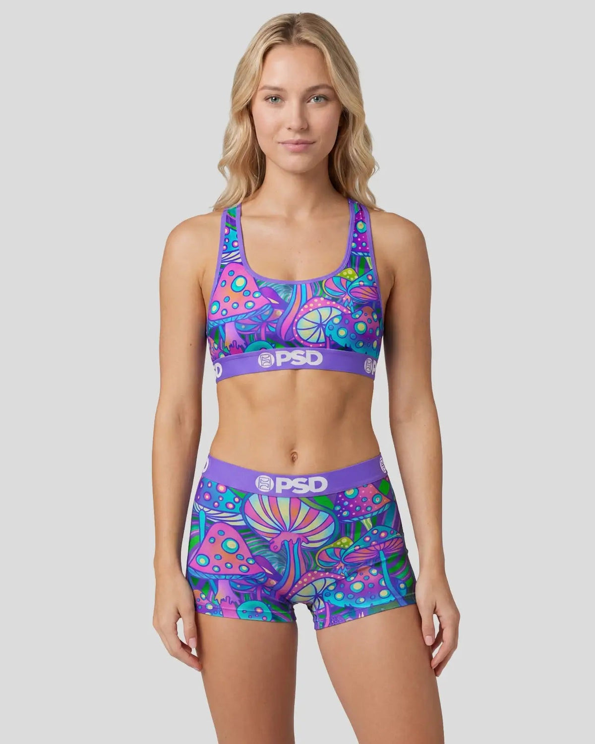 Shroom Spiral - Sports Bra