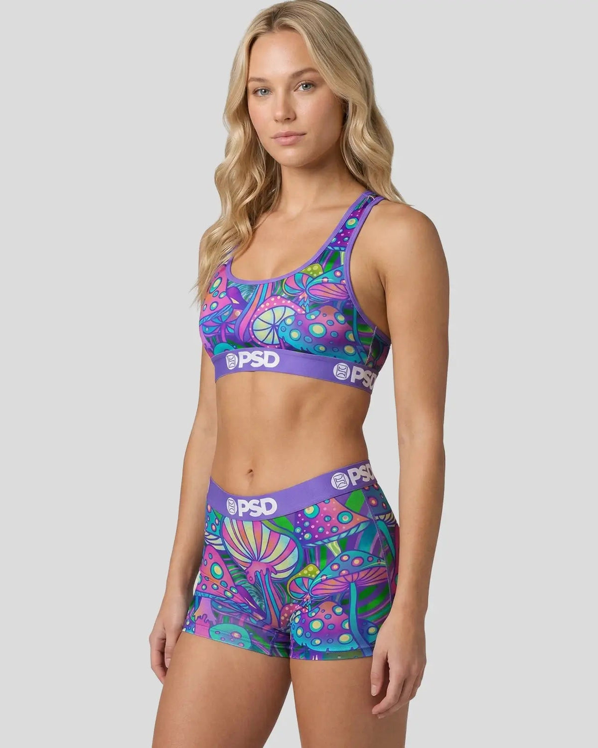 Shroom Spiral - Sports Bra