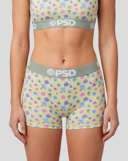 Ditzy Shrooms - Boy Short