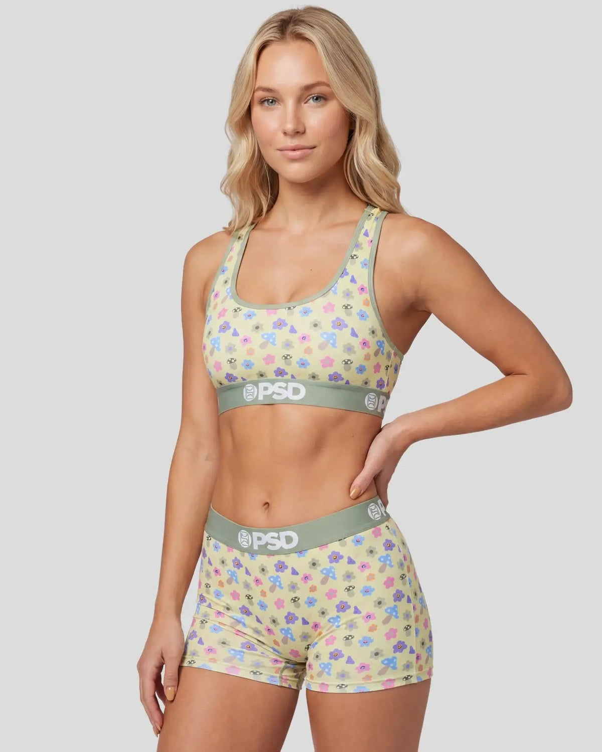 Ditzy Shrooms - Sports Bra