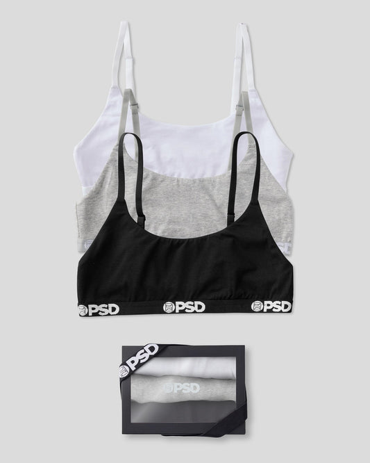 Modal 3 Pack - Everyday Solids - Scoop Bralette - Modal