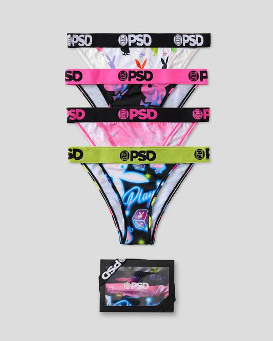 4 Pack - Playboy Summer - Tanga