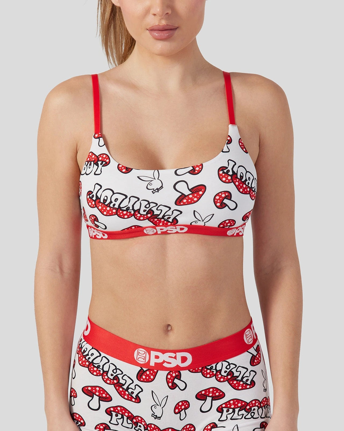Modal - Playboy - Mushroom - Scoop Bralette - Modal