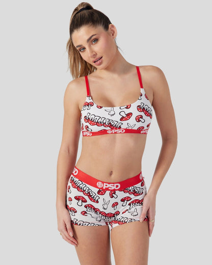 Modal - Playboy - Mushroom - Scoop Bralette - Modal
