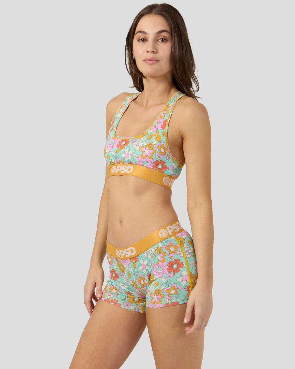 Modal - Playboy - Florid - Sports Bra - Modal