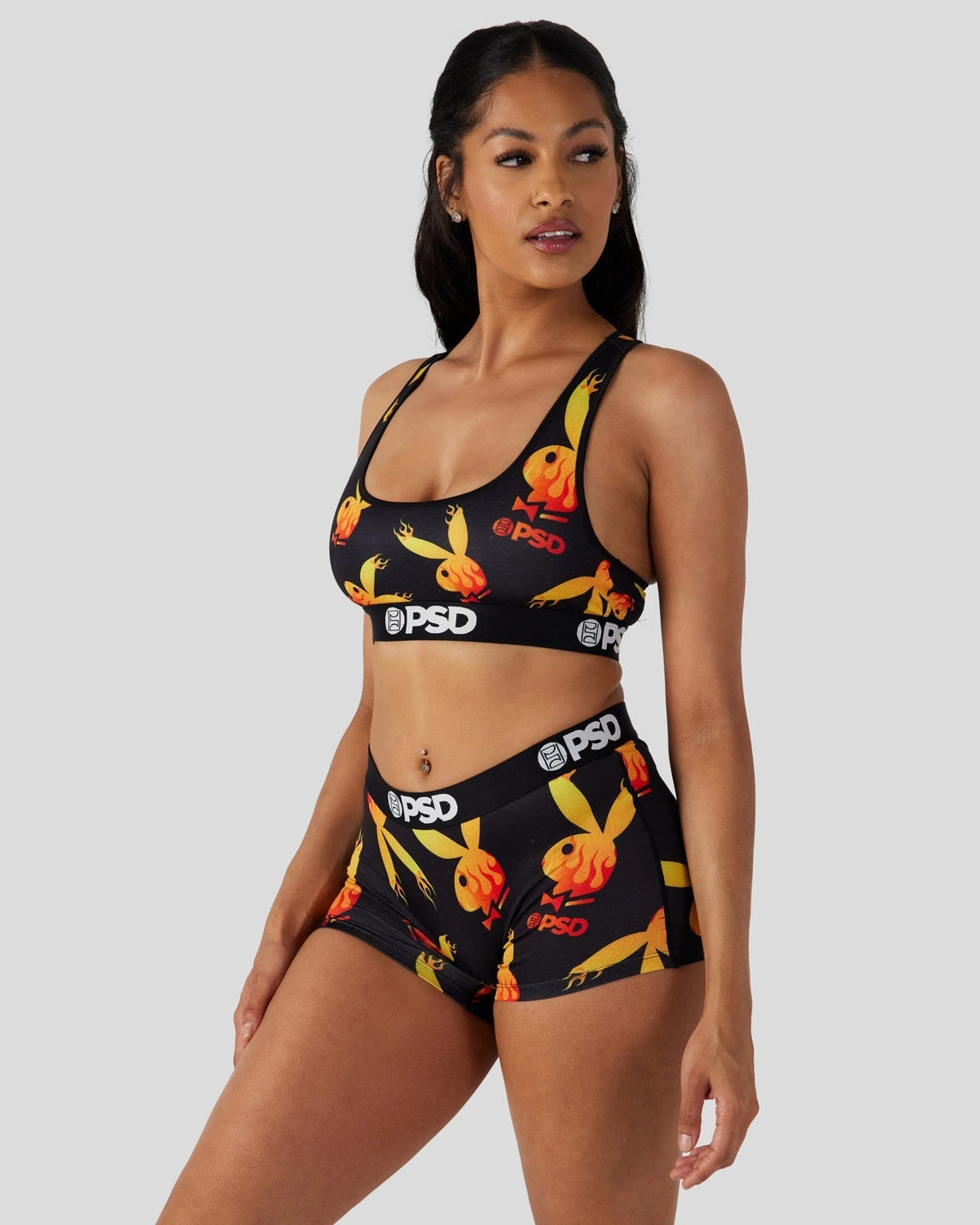 Playboy - Flames - Sports Bra