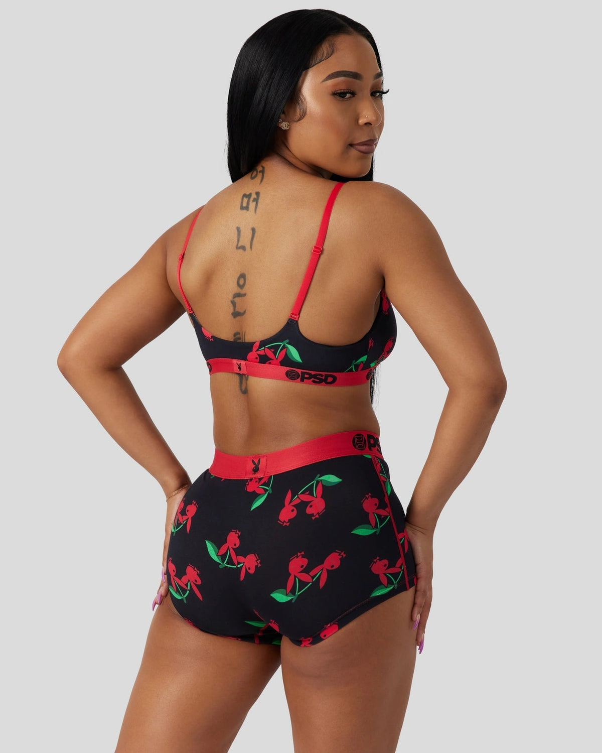 Modal - Playboy - Cherries - Scoop Bralette - Modal