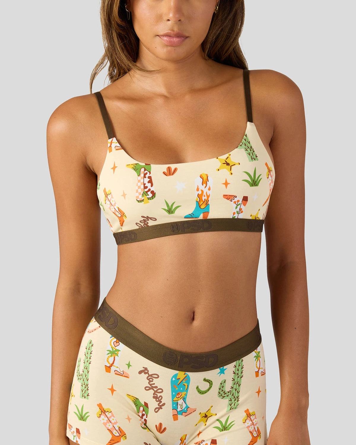 Modal - Playboy - Booted - Scoop Bralette - Modal