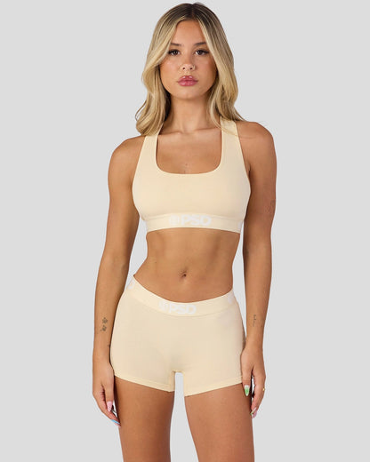 Modal Solids - Creme - Boy Short - Modal