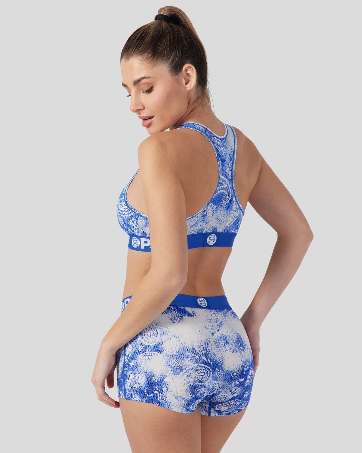 Modal - Bandana Blues - Sports Bra - Modal