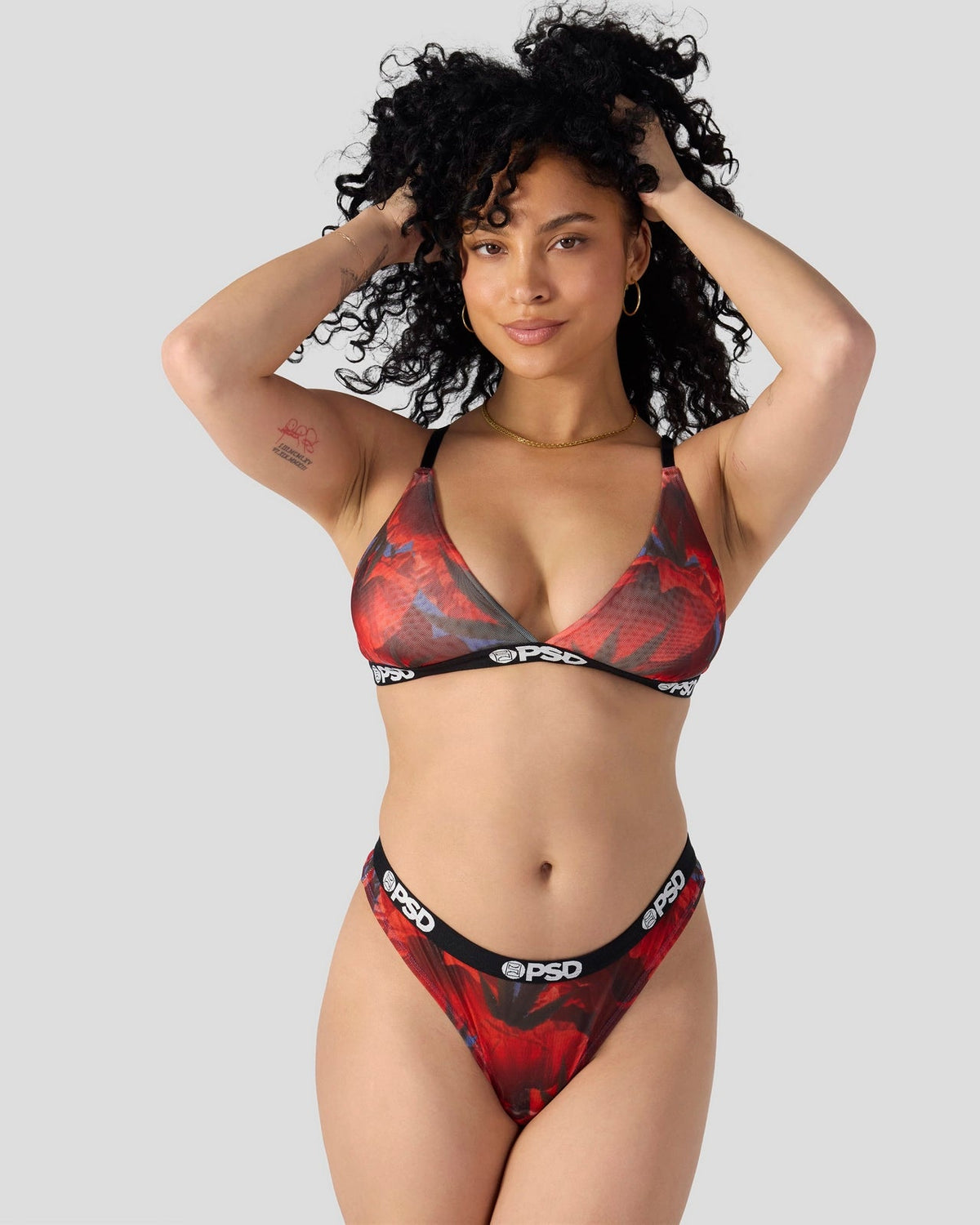 Izabela Guedes - Poppy High - Triangle Bralette - Mesh