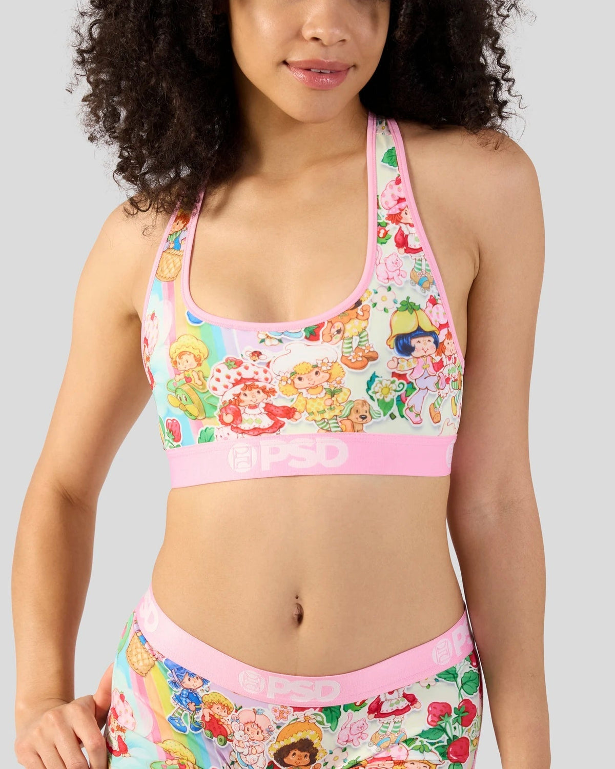 Strawberry Shortcake - Vintage - Sports Bra