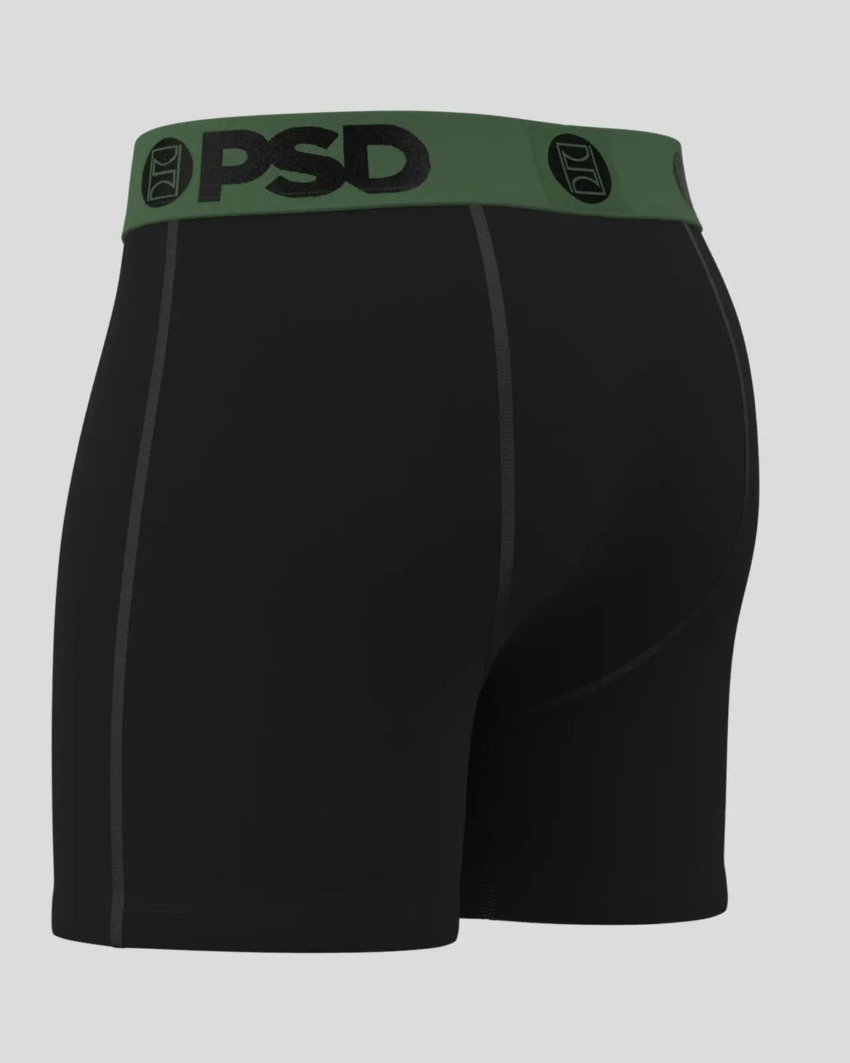 Solids - Black Green - Mid Length - Cotton