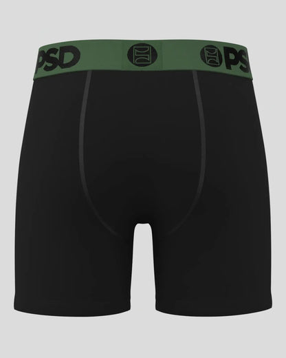 Solids - Black Green - Mid Length - Cotton