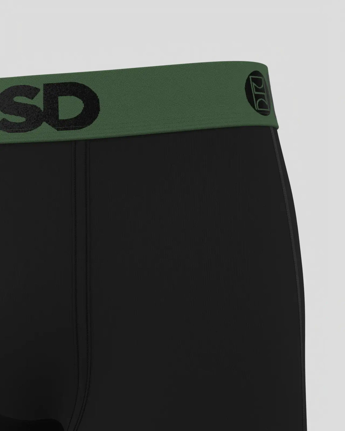 Solids - Black Green - Mid Length - Cotton