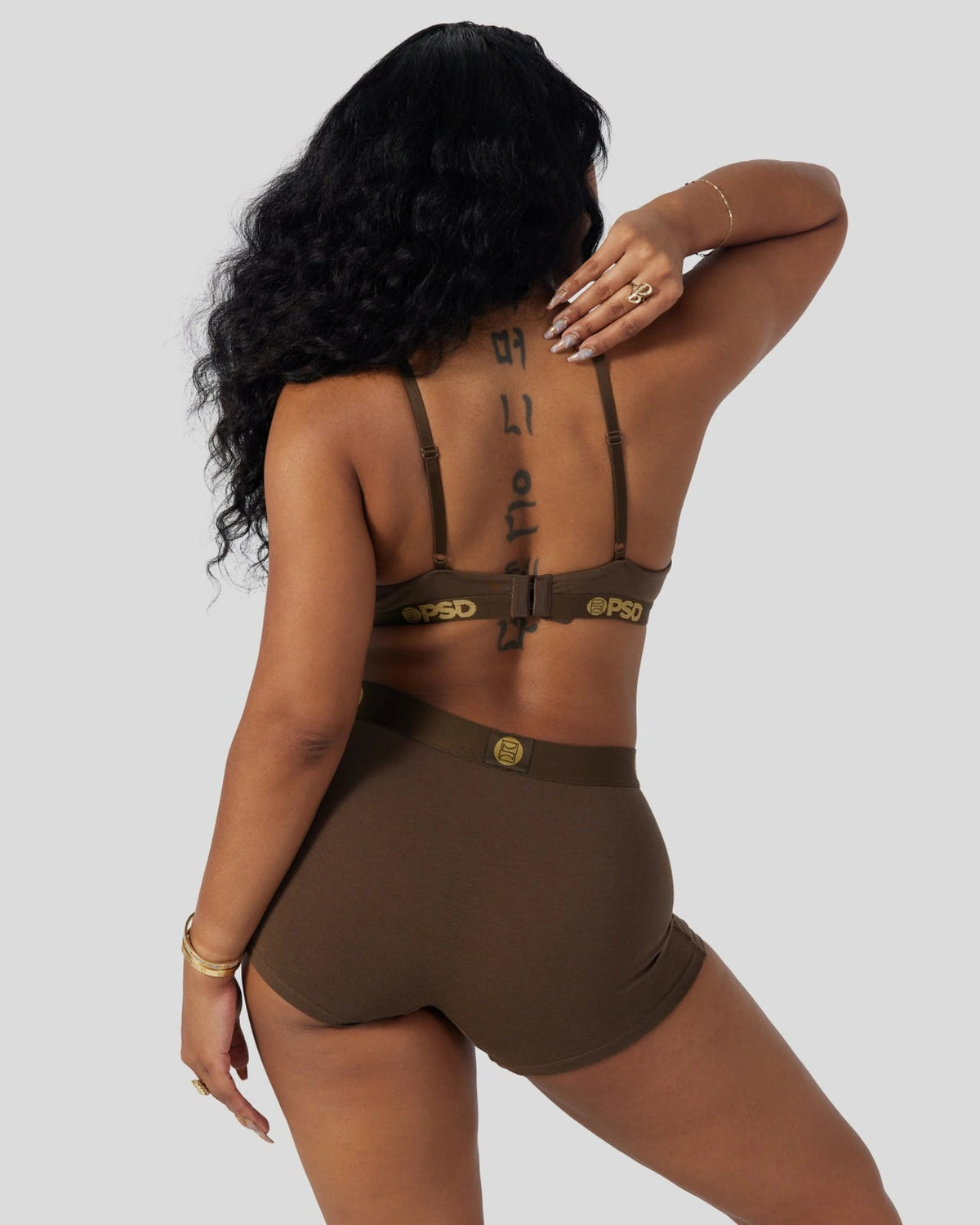 Modal Solids - Cocoa - Triangle Bralette - Modal