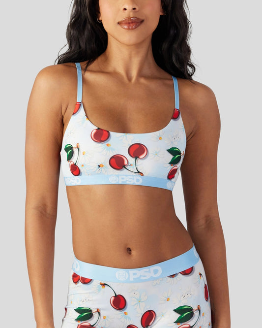 Summer Cherry - Scoop Bralette