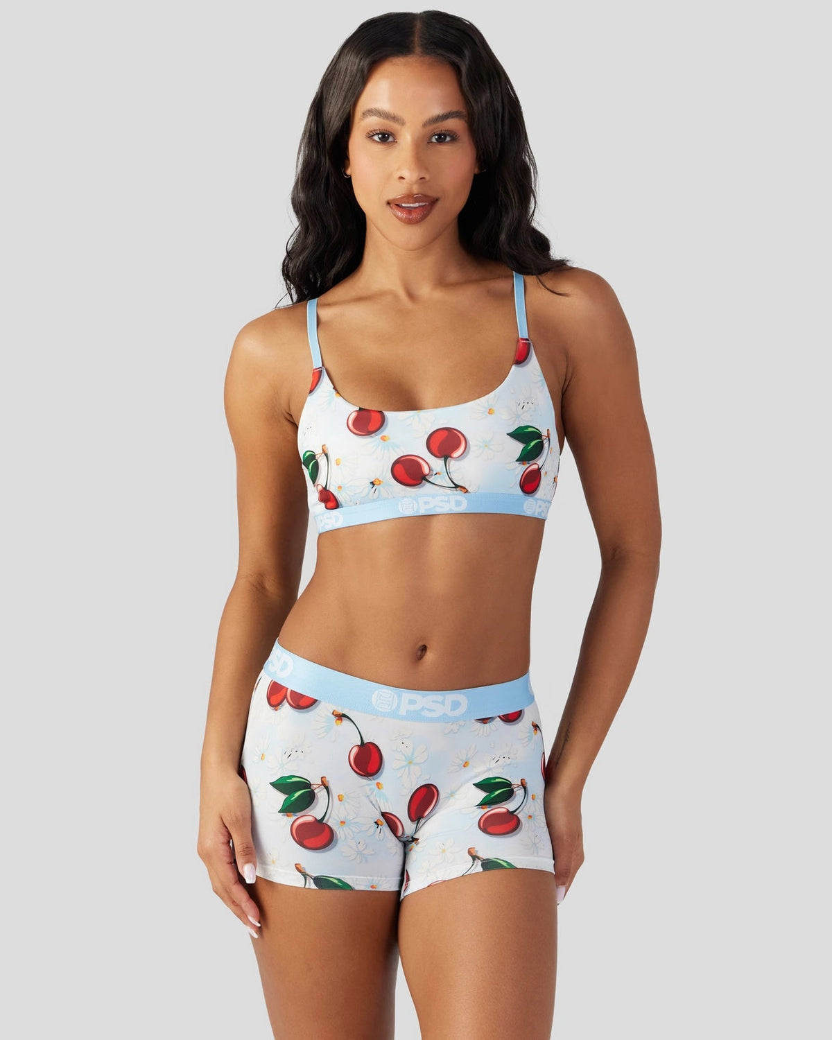 Summer Cherry - Scoop Bralette