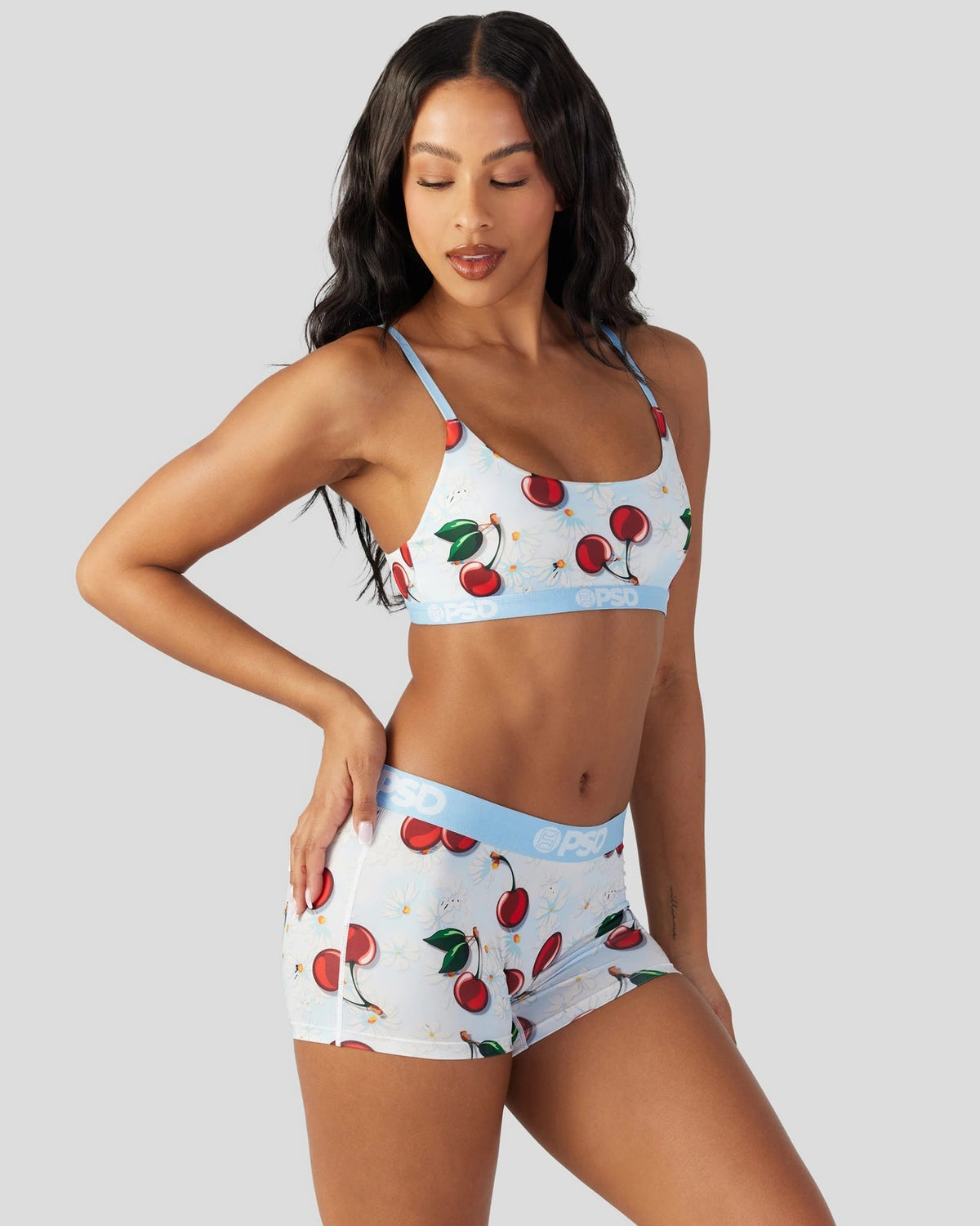 Summer Cherry - Scoop Bralette
